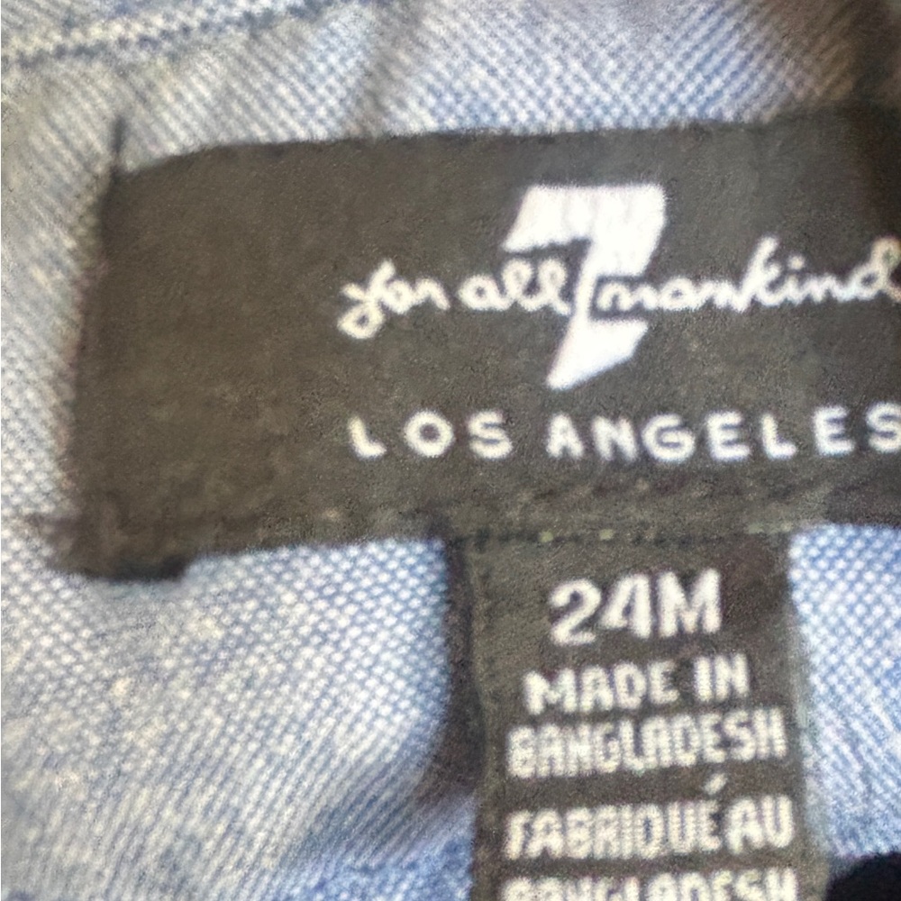 7 For All Mankind flannel - Picture 2 of 3